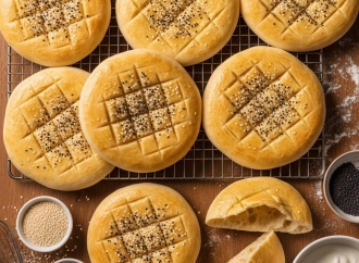 Przepis na bułki do kebaba typu Gemüsekebap (Dönerbrot/Pide)