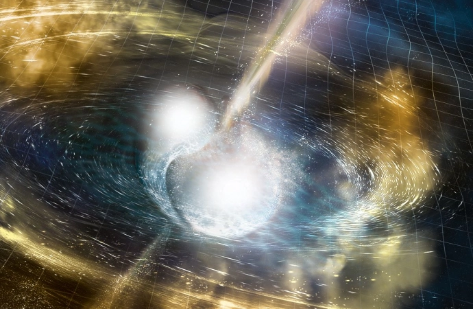 Fale grawitacyjne ze zderzenia gwiazd neutronowych