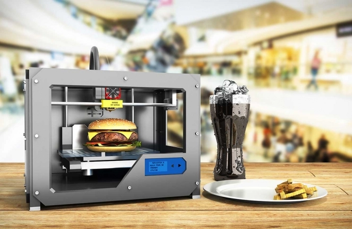 Kuchenne arcydzieło - jedzenie z drukarki 3D