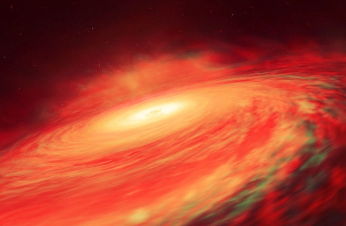 Teleskop Hubble'a odkrył czarną dziurę, która.... nie powinna istnieć!