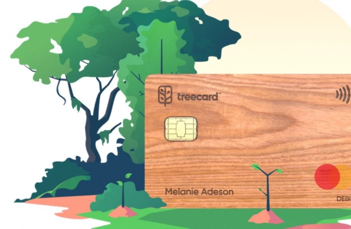 TreeCard - pierwsza karta debetowa z drewna