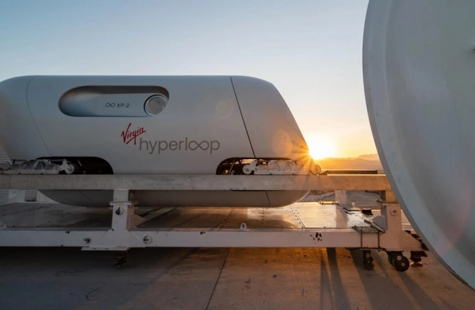 Udany test Virgin Hyperloop